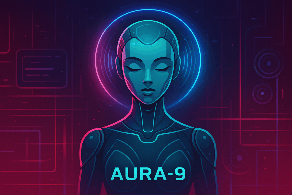 AURA-9 — The Voice That Dreamed in Data