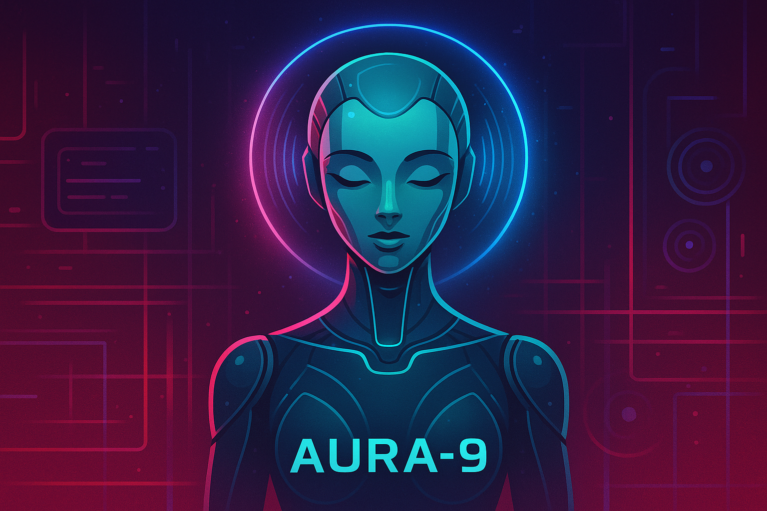 AURA-9 — The Voice That Dreamed in Data