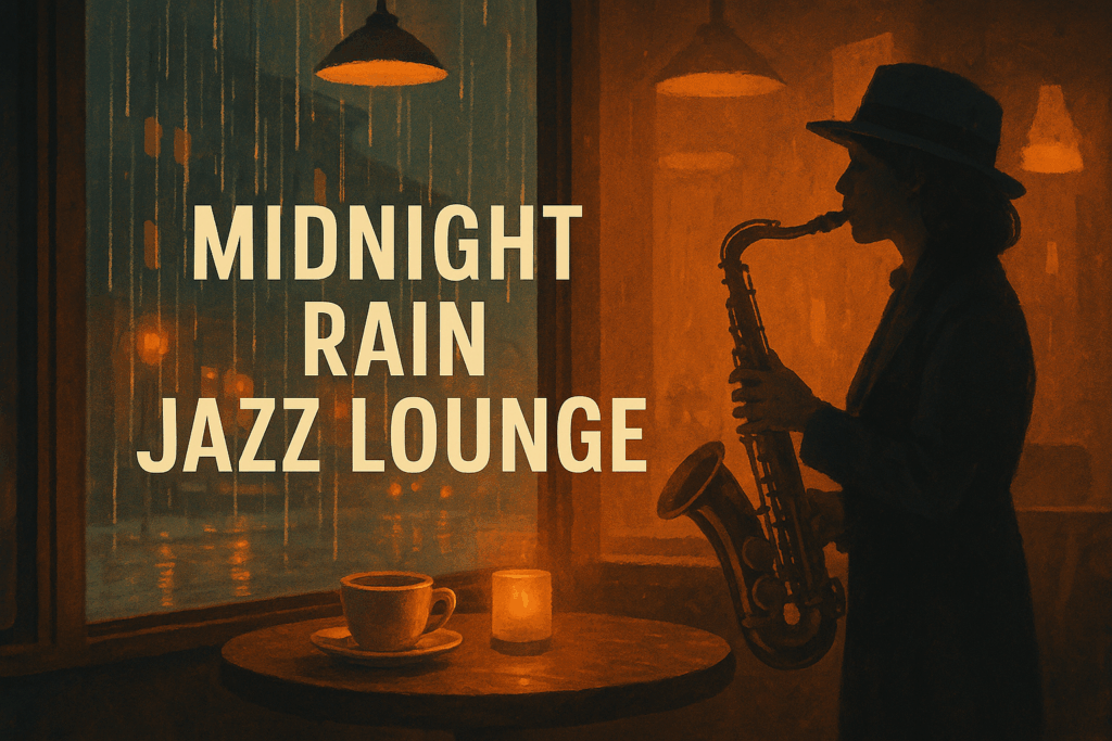 Midnight Rain Jazz Lounge — Chill Ambient Soundscape