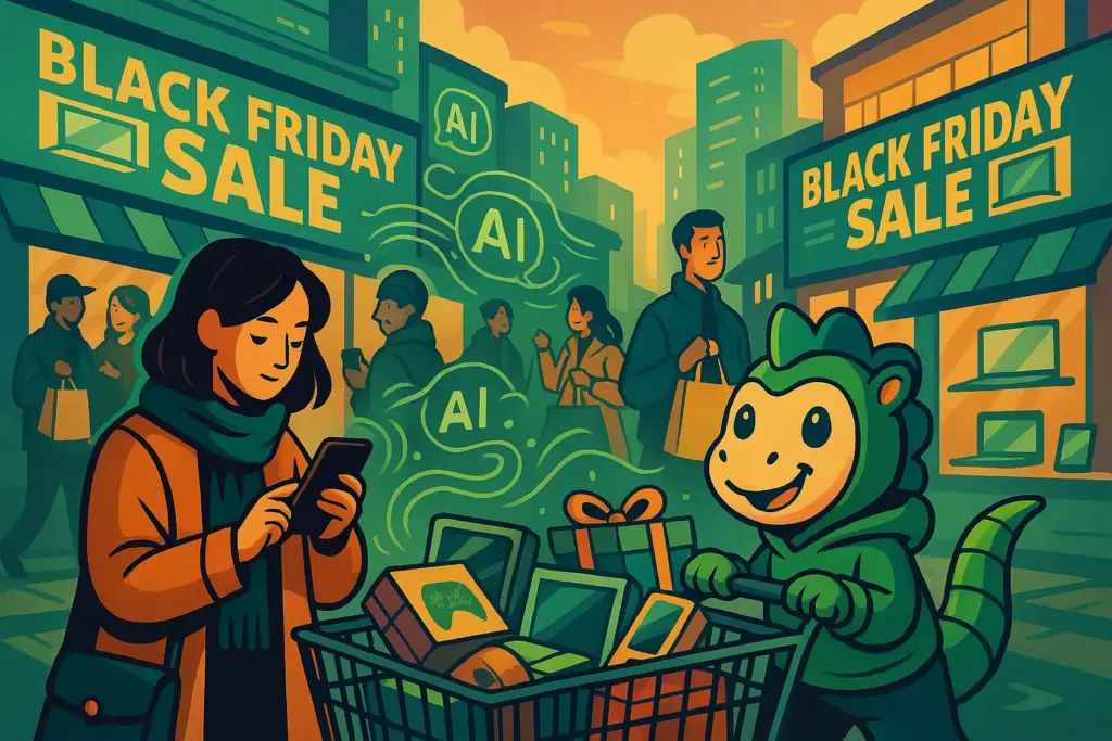AI Took Over Black Friday: $11.8B in Sales and an 805% Traffic Spike