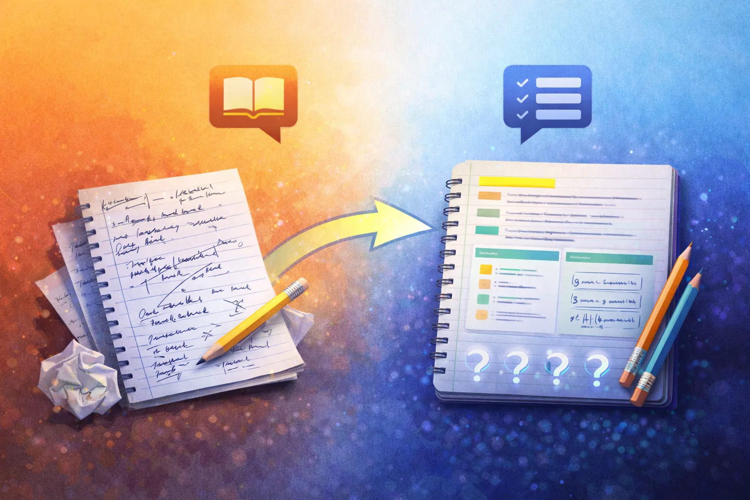 Turn Messy Notes Into an Exam-Ready Study Guide