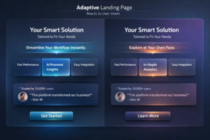 Build an Adaptive Landing Page That Changes Based on User Behavior