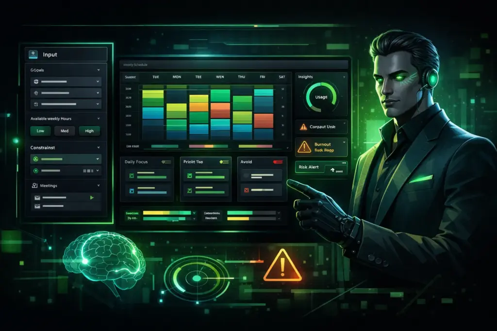 Build an AI-Powered Personal Operating System Dashboard That Generates Daily Execution Plans From Your Goals feature image